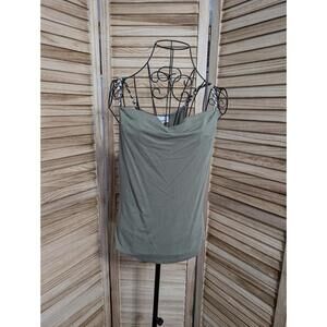 NWT Heartloom Braided  Tank Top Army Green ( S )